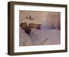 Banya in Winter, 1919-Appolinari Mikhaylovich Vasnetsov-Framed Giclee Print