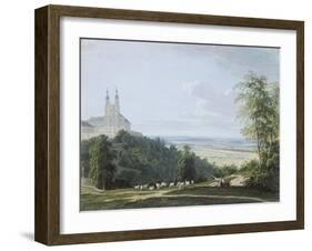 Banz Abbey from the South Side-Ludwig Neureuther-Framed Giclee Print