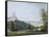 Banz Abbey from the South Side-Ludwig Neureuther-Framed Stretched Canvas