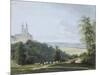 Banz Abbey from the South Side-Ludwig Neureuther-Mounted Giclee Print