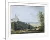 Banz Abbey from the South Side-Ludwig Neureuther-Framed Giclee Print