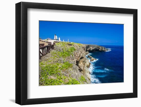 Banzai Cliffs on Saipan, Northern Marianas, Central Pacific, Pacific-Michael Runkel-Framed Photographic Print