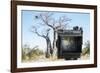 Baobab Tree Viewed Through Speed Graphic, Nxai Pan National Park, Botswana-Paul Souders-Framed Photographic Print