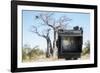 Baobab Tree Viewed Through Speed Graphic, Nxai Pan National Park, Botswana-Paul Souders-Framed Photographic Print