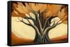 Baobab Tree-Lea Faucher-Framed Stretched Canvas