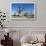 Baobab Trees, Kubu Island, Botswana-Paul Souders-Framed Photographic Print displayed on a wall