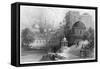 Baoli and Remains of the Palace of Jehanguir, Agra, Uttar Pradesh, India-Capone-Framed Stretched Canvas