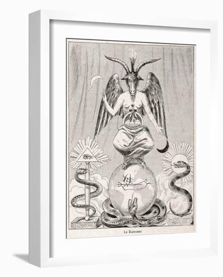 Baphomet-null-Framed Photographic Print