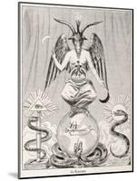 Baphomet-null-Mounted Photographic Print