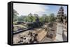 Baphuon Temple in Angkor Thom-Michael Nolan-Framed Stretched Canvas