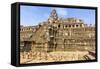 Baphuon Temple in Angkor Thom-Michael Nolan-Framed Stretched Canvas