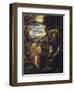 Bapteme Du Christ - the Baptism of Christ - Tintoretto, Domenico (1560-1635) - Ca 1585 - Oil on Can-Domenico Robusti Tintoretto-Framed Giclee Print