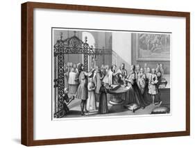 Baptism According to the Church of Rome-Andrew Thomas-Framed Giclee Print