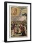 Baptism and Coronation of Clovis I at Reims, 496-null-Framed Giclee Print