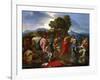 Baptism, Christ Baptized by Saint John-Nicolas Poussin-Framed Giclee Print