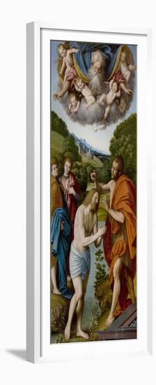 Baptism of Christ, 1540-Gaudenzio Ferrari-Framed Premium Giclee Print