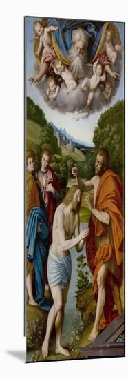 Baptism of Christ, 1540-Gaudenzio Ferrari-Mounted Premium Giclee Print