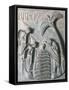 Baptism of Christ, Bronze Panels from St. Ranieri's Door, Circa 1180-Bonanno Pisano-Framed Stretched Canvas