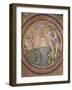 Baptism of Christ by John the Baptist-Byzantine School-Framed Giclee Print