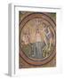 Baptism of Christ by John the Baptist-Byzantine School-Framed Giclee Print