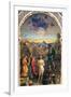 Baptism of Christ by John-Giovanni Bellini-Framed Art Print