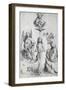 Baptism of Christ, by Master E S (Active 1420-1497), Germany, 15th Century-null-Framed Giclee Print