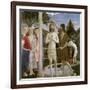 Baptism of Christ, Detail of Christ, John the Baptist and Angels, 1450-Piero della Francesca-Framed Giclee Print