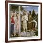 Baptism of Christ, Detail of Christ, John the Baptist and Angels, 1450-Piero della Francesca-Framed Giclee Print