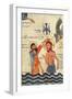 Baptism of Christ, from a Gospel, 1330-Guirages-Framed Premium Giclee Print