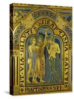 Baptism of Christ, from the Verdun Altarpiece-Nicholas of Verdun-Stretched Canvas