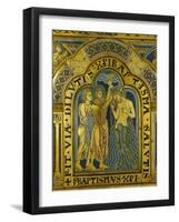 Baptism of Christ, from the Verdun Altarpiece-Nicholas of Verdun-Framed Giclee Print