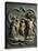 Baptism of Christ, Gilded Bronze Panel by Lorenzo Ghiberti-null-Stretched Canvas