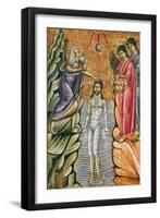 Baptism of Christ, Late 1200-null-Framed Giclee Print