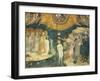 Baptism of Christ, Scene from Stories of John Baptist, 1416-Lorenzo Salimbeni-Framed Giclee Print