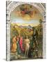 Baptism of Christ, St. John Altarpiece-Giovanni Bellini-Stretched Canvas