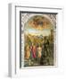 Baptism of Christ, St. John Altarpiece-Giovanni Bellini-Framed Giclee Print