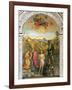 Baptism of Christ, St. John Altarpiece-Giovanni Bellini-Framed Giclee Print