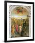 Baptism of Christ, St. John Altarpiece-Giovanni Bellini-Framed Giclee Print