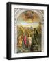 Baptism of Christ, St. John Altarpiece-Giovanni Bellini-Framed Giclee Print