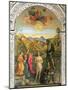 Baptism of Christ, St. John Altarpiece-Giovanni Bellini-Mounted Giclee Print