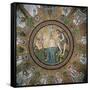 Baptism of Christ, Surrounded by the Twelve Apostles-null-Framed Stretched Canvas