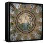 Baptism of Christ, Surrounded by the Twelve Apostles-null-Framed Stretched Canvas