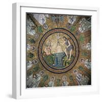 Baptism of Christ, Surrounded by the Twelve Apostles-null-Framed Giclee Print