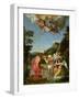 Baptism of Christ-Francesco Albani-Framed Giclee Print