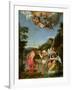 Baptism of Christ-Francesco Albani-Framed Giclee Print