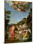 Baptism of Christ-Francesco Albani-Mounted Giclee Print