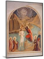 Baptism of Christ-Beato Angelico-Mounted Art Print