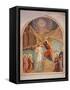 Baptism of Christ-Beato Angelico-Framed Stretched Canvas