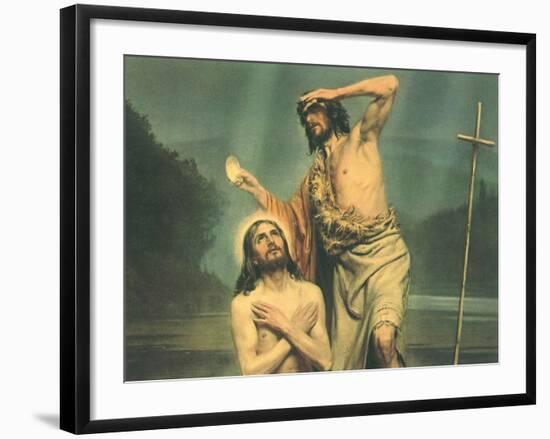 Baptism of Christ-null-Framed Giclee Print