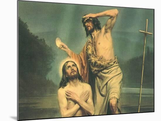 Baptism of Christ-null-Mounted Giclee Print